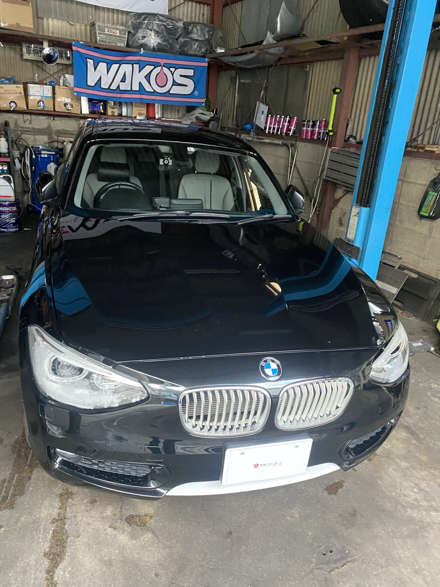 BMW116i(F20) オイル漏れ修理