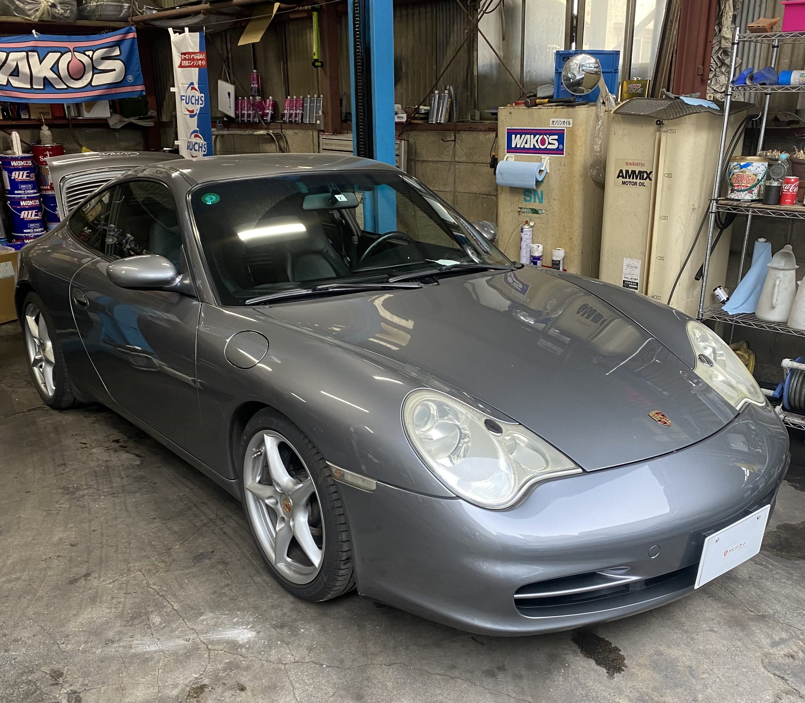 ポルシェ991(996)の冷却水漏れ