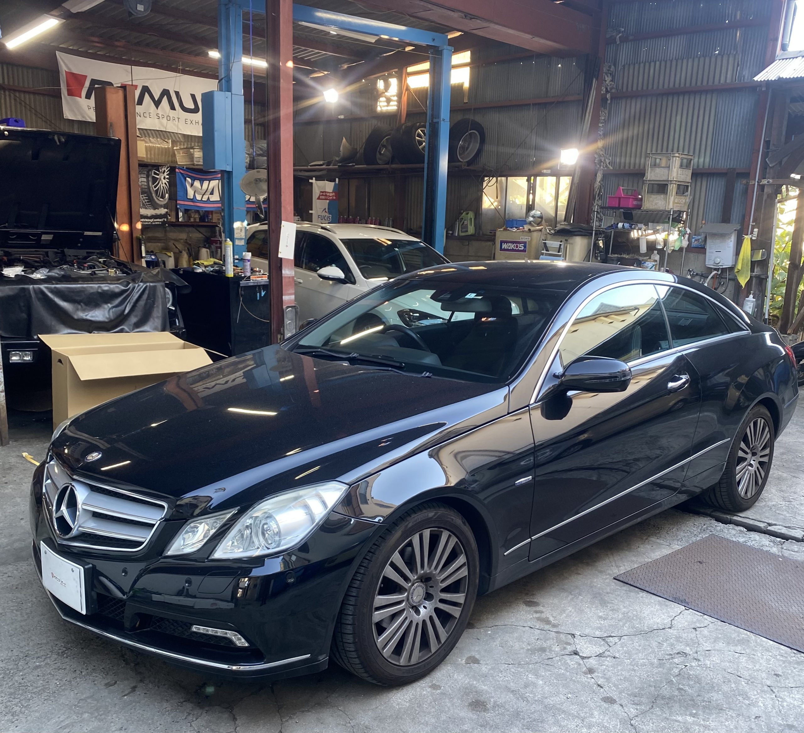 メルセデス・ベンツ Eクラスクーペ(W207)冷却水が減る